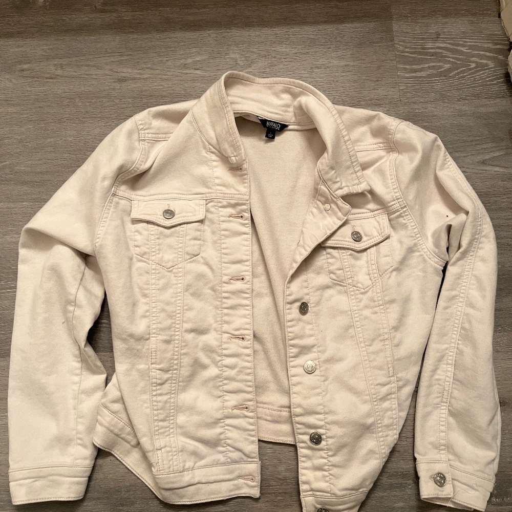 Buffalo cream jacket